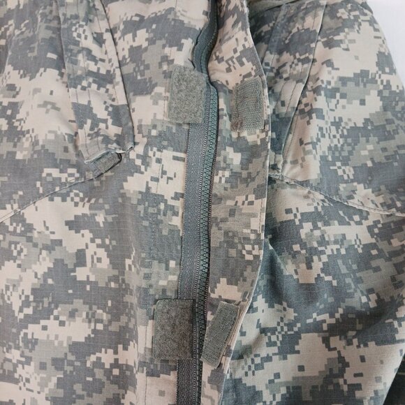 Army Combat Coat Uniform Camo Men's XL Team Soldier Certified Gear 5 Pockets Zip - Picture 5 of 14